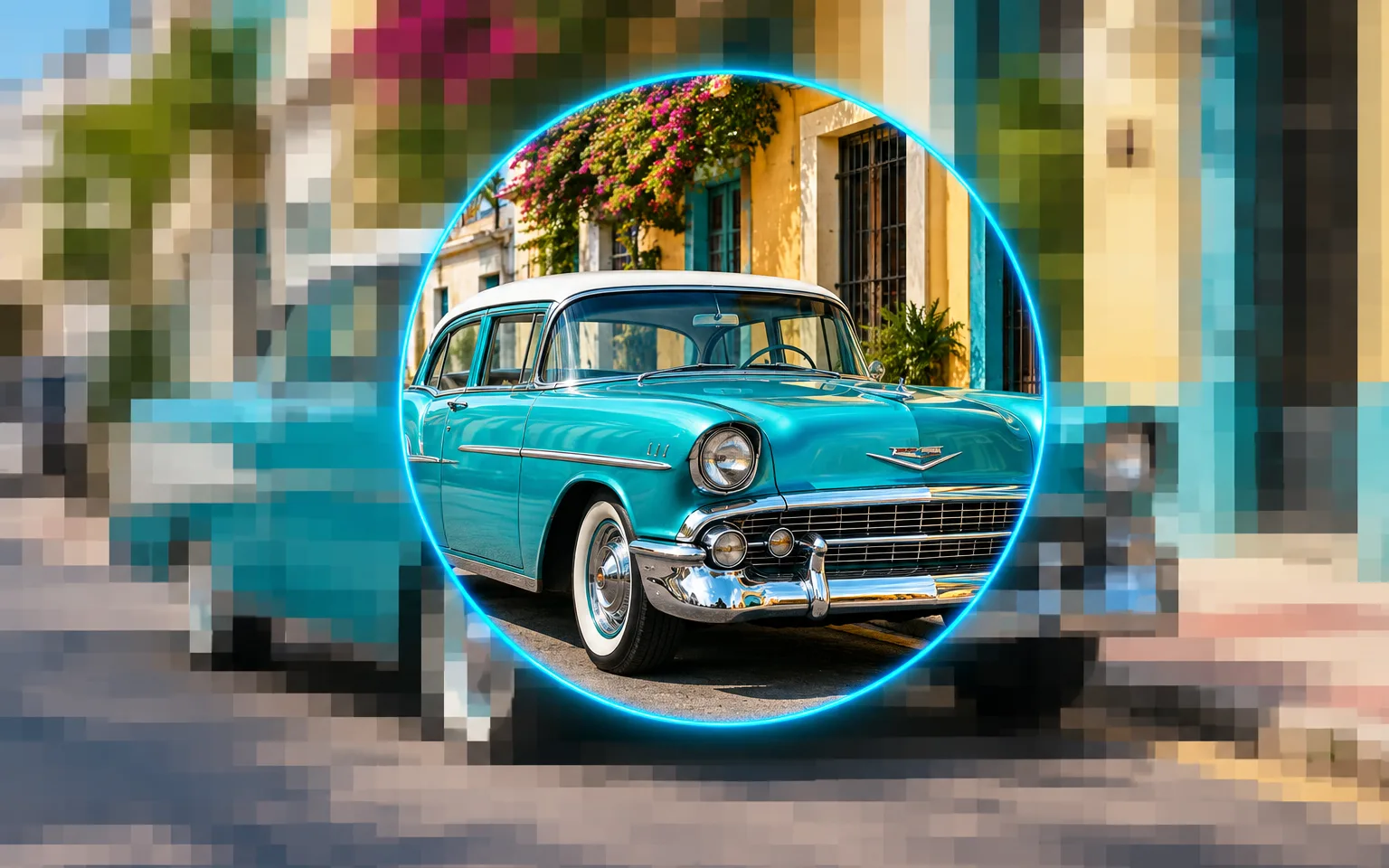 Unpixelate Image