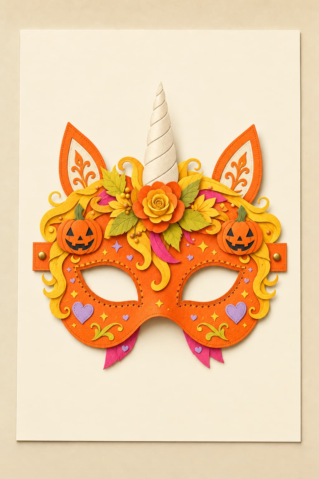 Buddy the Unicorn Mask Generator